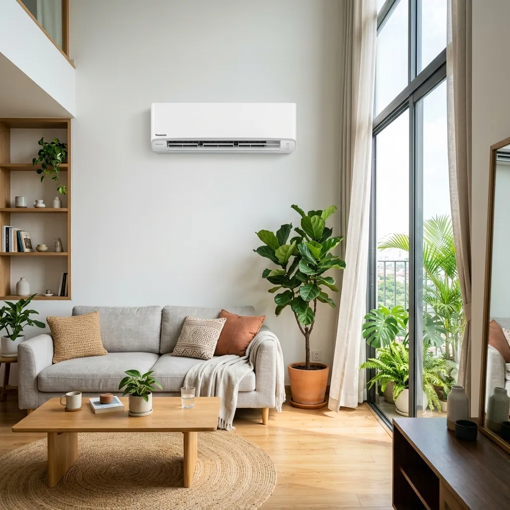 Đánh Giá Chi Tiết Máy Lạnh Panasonic 1 HP PU9ZKH-8M: Dòng Inverter Tiêu Chuẩn Cho Phòng Ngủ